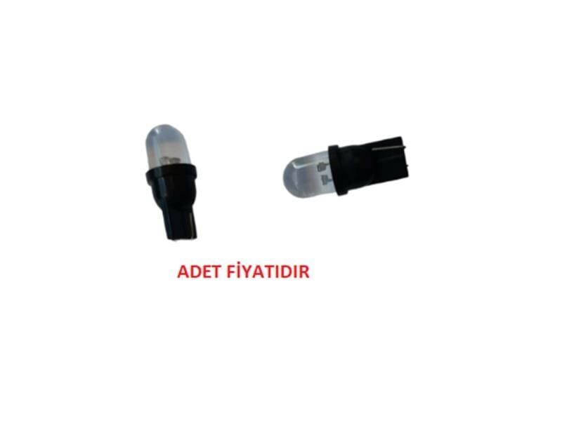 12V Dipsiz Ledli Ampül (7 Renk)