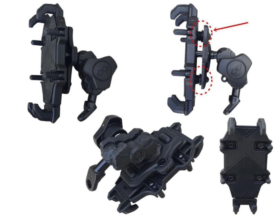 Telefon Tutucu Ayna Bağlantılı (Titreşim Modüllü)