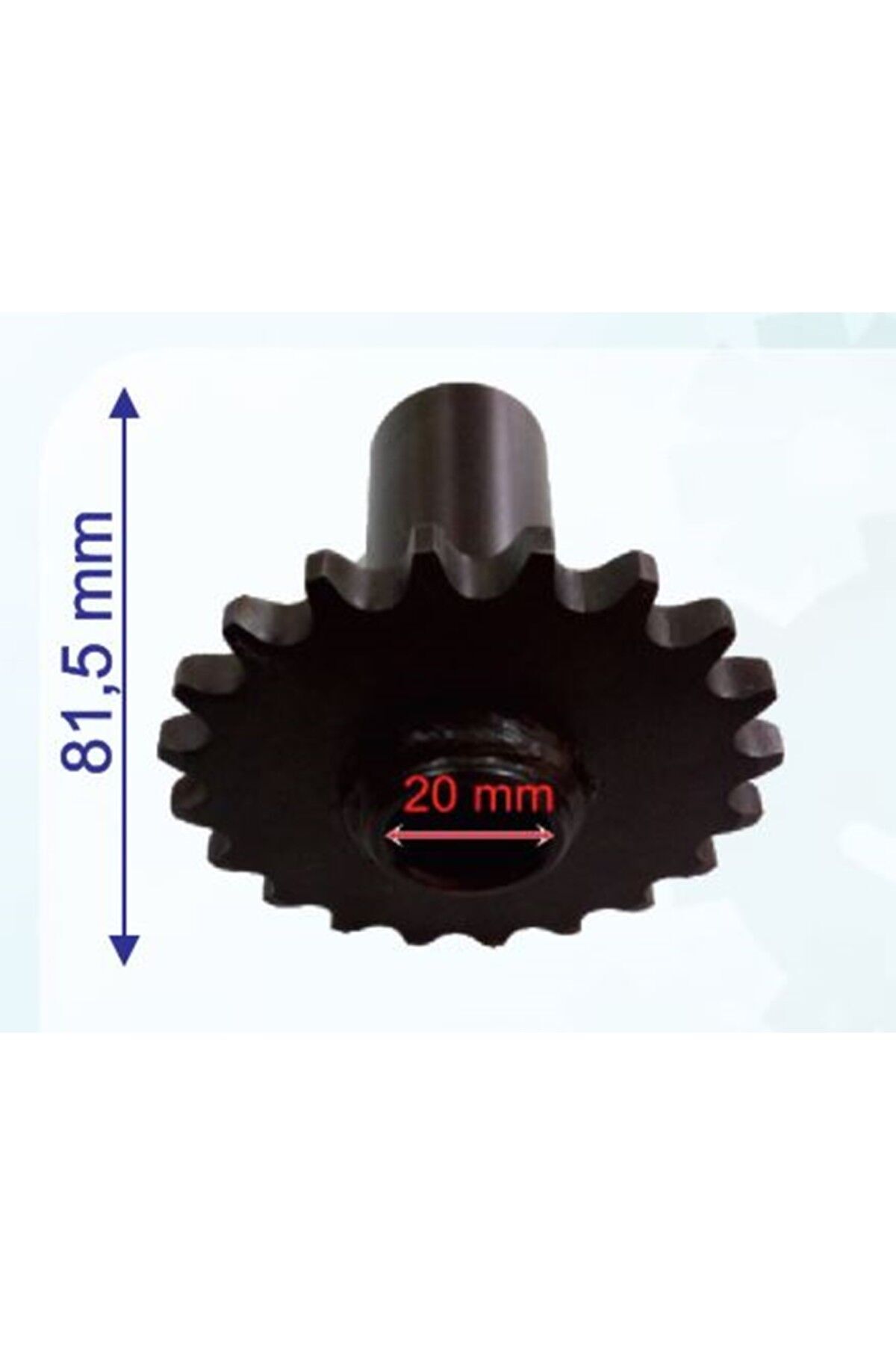 Atv Ön Dişli 428-20T İç 20Xuzunluk 81Xtm Öm