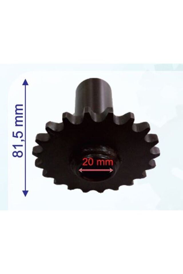Atv Ön Dişli 428-20T İç 20Xuzunluk 81Xtm Öm
