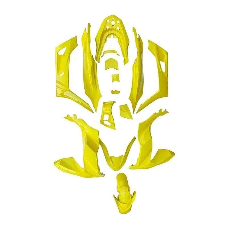 Honda Pcx 2021 - 2024 Uyumlu Komple Kaporta Seti Florasan Sarı