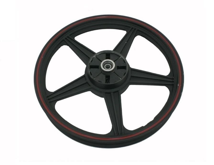 Cg Uag Arka Jant Çelik Kırmızı-Siyah 185-18