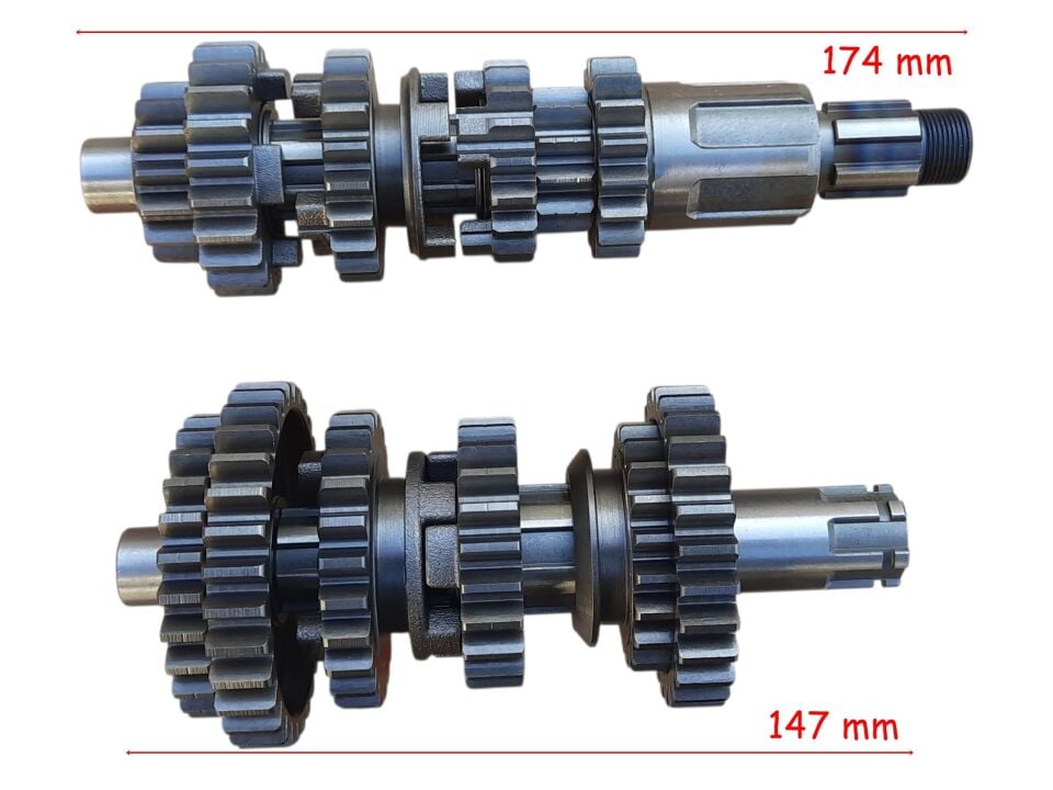 Skm Apachi Xz250 Şanzıman Küçük-Büyük Dişli Seti