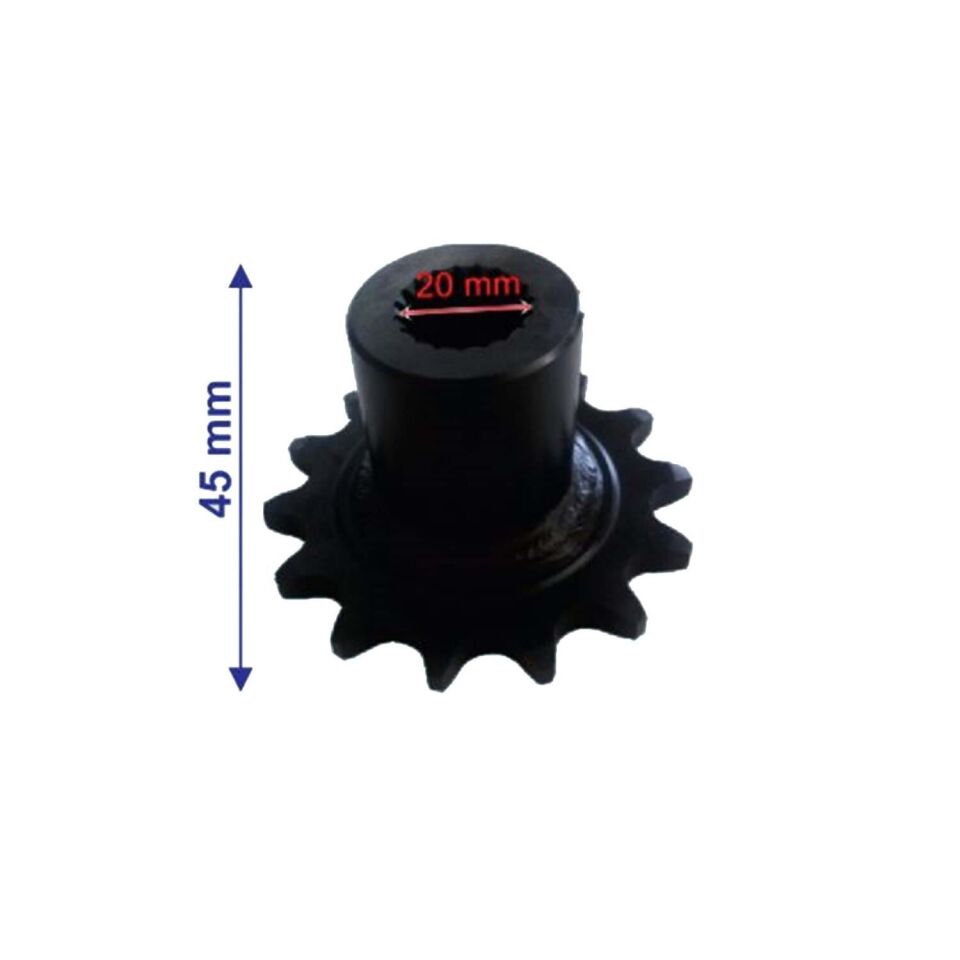 Atv Ön Dişli 520-14T İç 20Xuzunluk 45Xtm Öm