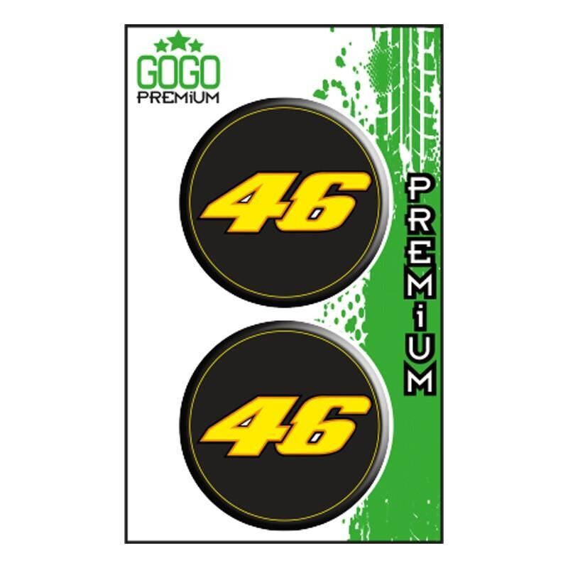 46 3 (5X5 Cm) İkili Damla Etiket