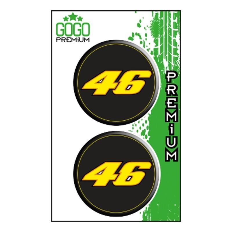 46 3 (5X5 Cm) İkili Damla Etiket