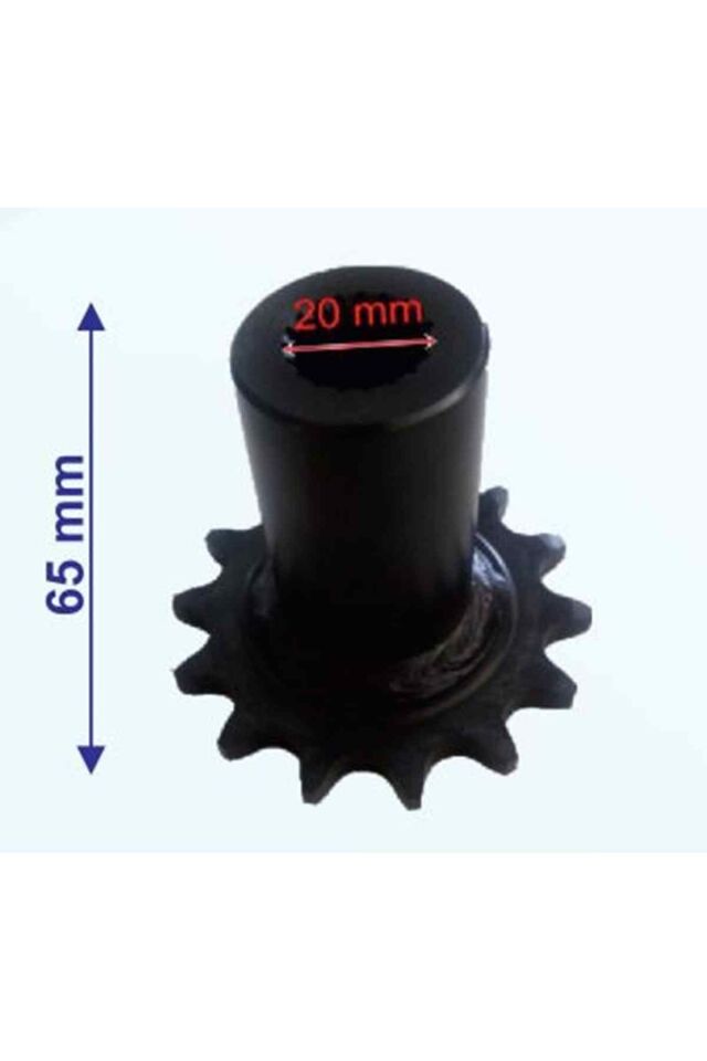 Atv Ön Dişli 520-14T İç 20Xuzunluk 65Xtm Öm