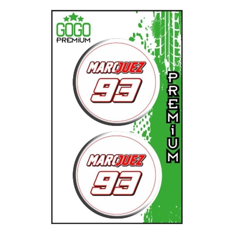 93 2 (5X5 Cm) İkili Damla Etiket