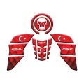 Honda Msx 2014 - 2022 Uyumlu Tank Pad Set 009