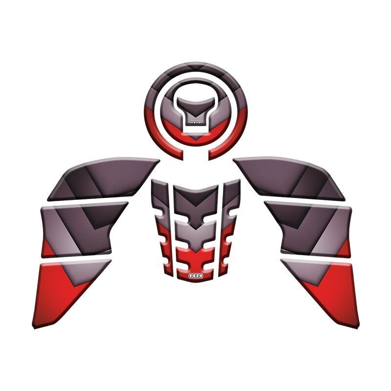 Honda Msx 2014 - 2022 Uyumlu Tank Pad Set 010