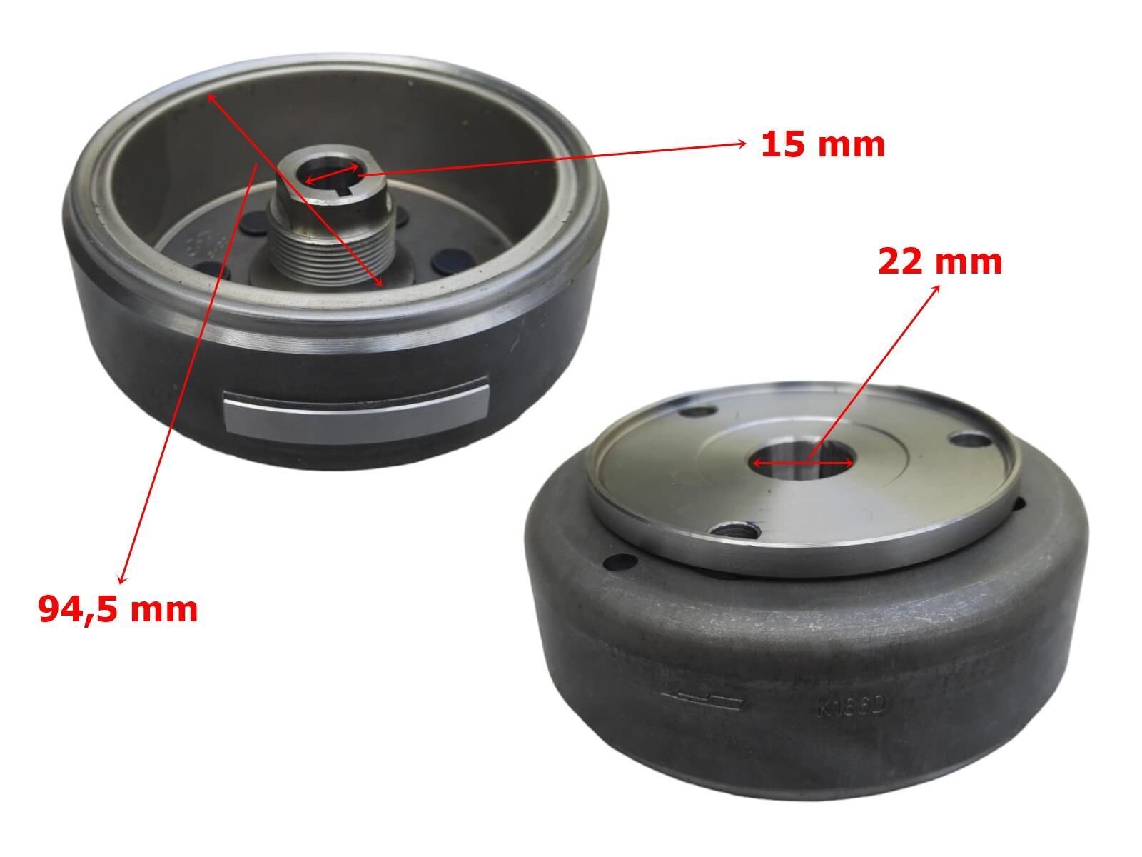 Rks Titanic 150 Rotor K166D