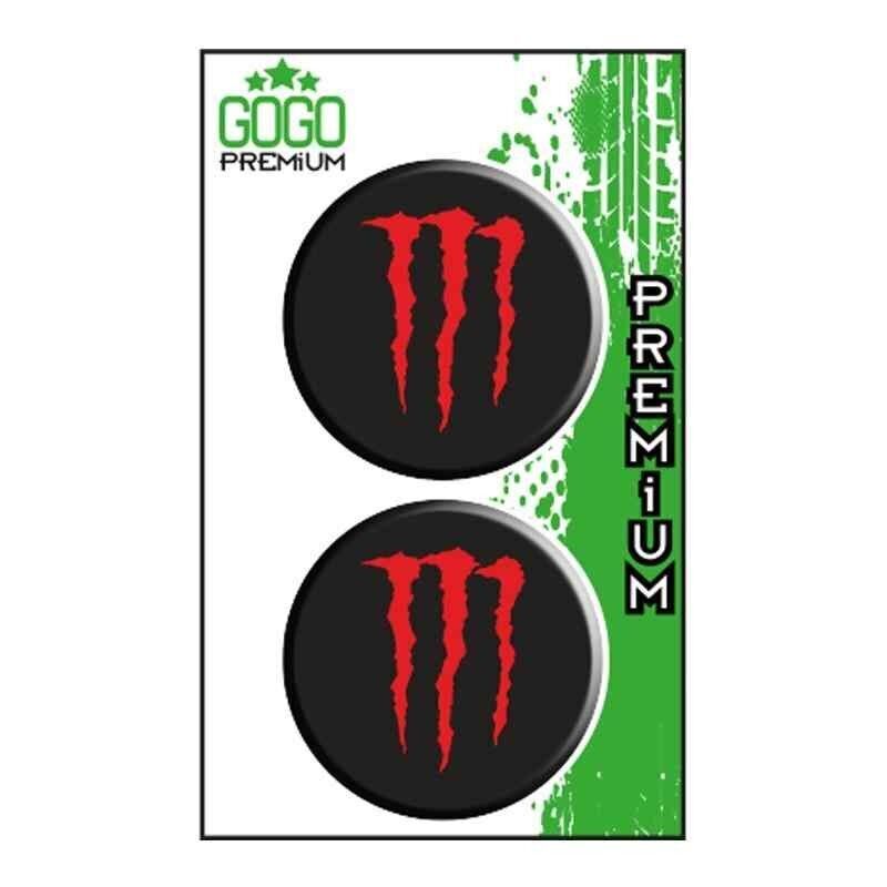Monster 2 (5X5 Cm) İkili Damla Etiket