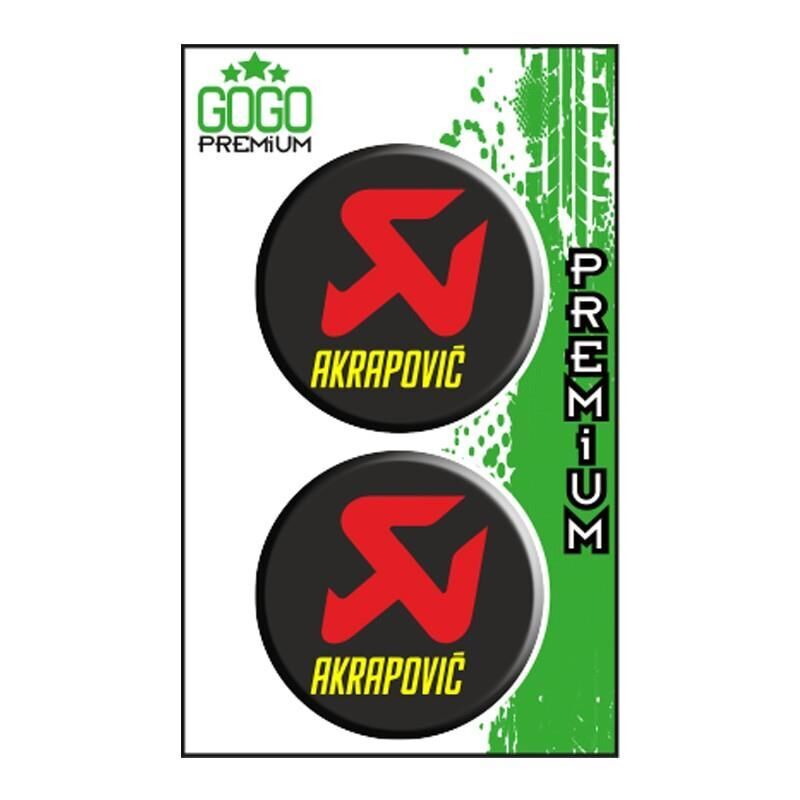 Akrapovıc (5X5 Cm) İkili Damla Etiket