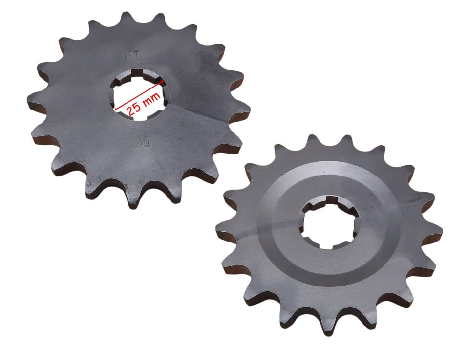 Atv Lx200 Ön Dişli 530-17T İç 25X6 Tırnaklı Çukur Öm