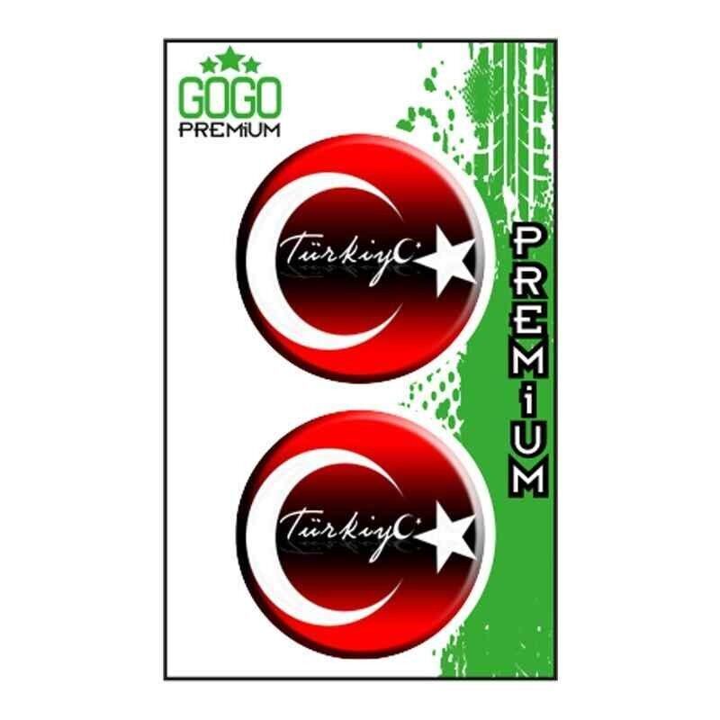 Bayrak 4 (5X5 Cm) İkili Damla Etiket