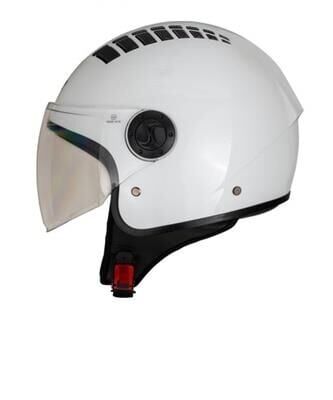 Kask Çenesiz 230 Ece Belgeli-Beyaz M Beden