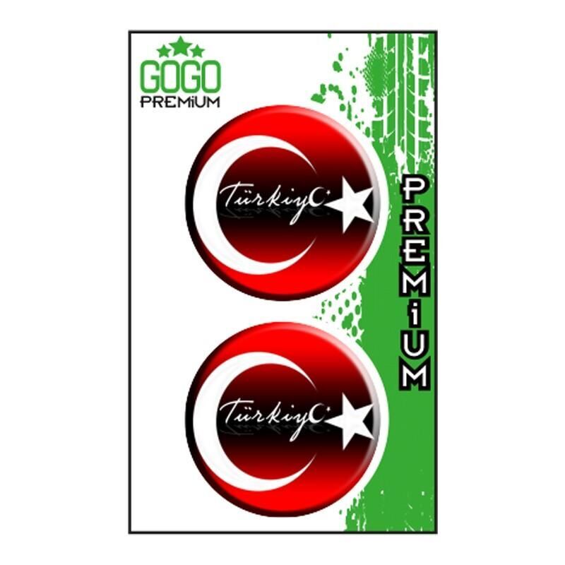 Bayrak 4 (5X5 Cm) İkili Damla Etiket