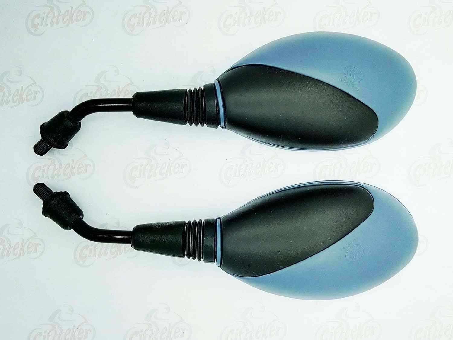 Ayna Cub Siyah-Açık Mavi Qy114 10 Mm