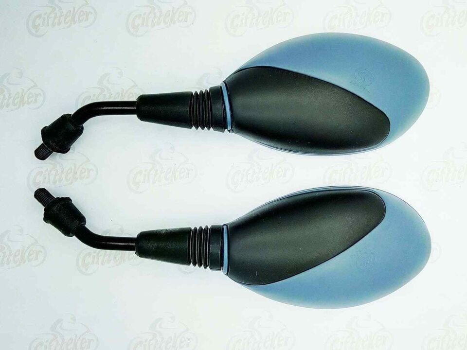 Ayna Cub Siyah-Açık Mavi Qy114 10 Mm