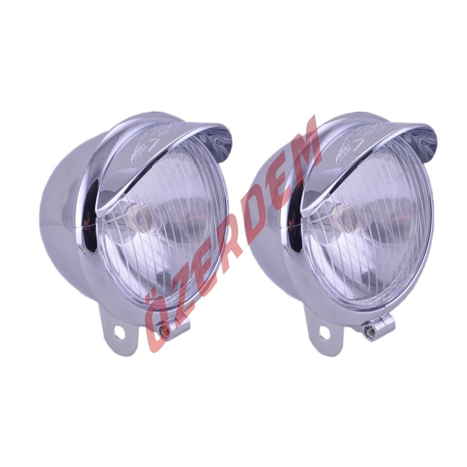 Mondial 125Kt Sis Lambası Çiftli Şapkalı