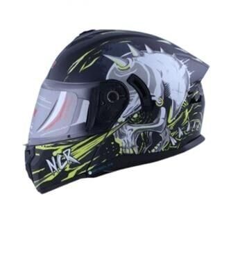 Kask Çene Açılır Sertifikalı Kurukafa Sarı Md 166 L Beden