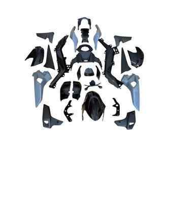 Cf Moto Kaporta Seti Gri-Siyah Nk250 (26 Parça)