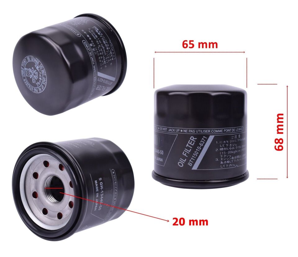 Yağ Filtresi Hf204 (5Gh) Honda Forza 250-300 Nc 700-750 Cbr 600