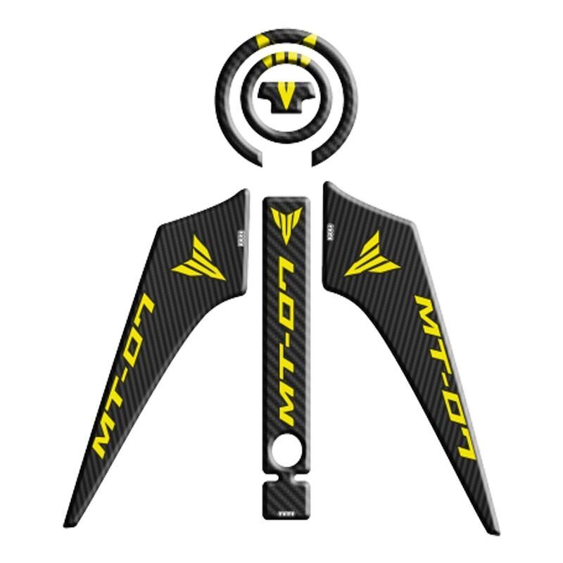 Yamaha Mt07 2014 - 2017 Uyumlu Tank Pad Set 005