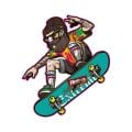 75 X 85 Mm Sticker 10Lu