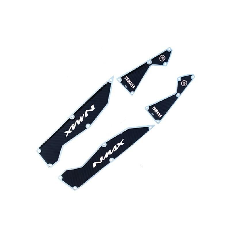 Yamaha Nmax 2015 - 2020 Uyumlu Beyaz Krom Ayak Basamak