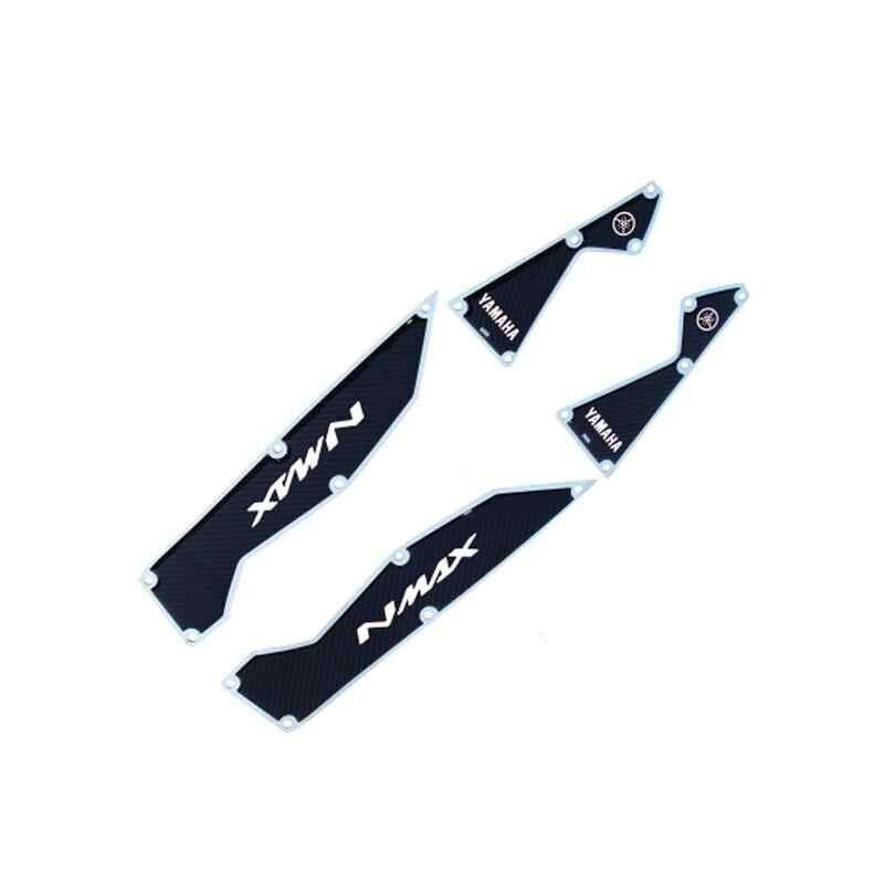 Yamaha Nmax 2015 - 2020 Uyumlu Beyaz Krom Ayak Basamak