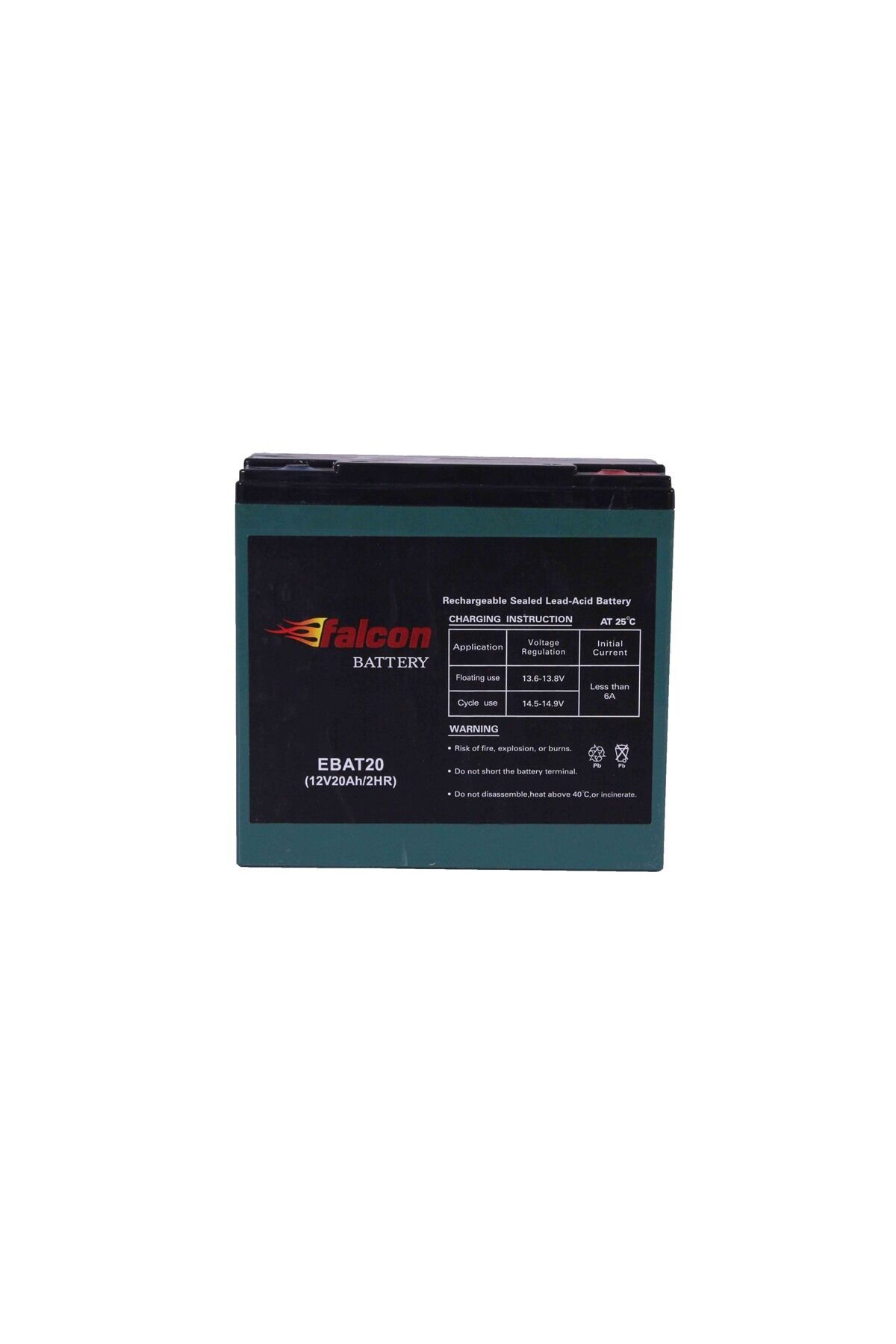 Falcon Elektrikli Angel 250 (250 W) 12-V 20 Ahr-Akü Orjinal Orijinal