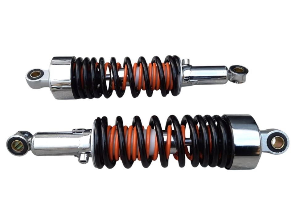 Cg Arka Amortisör Std 34 Cm (Çift Yaylı) Kırmızı-Siyah