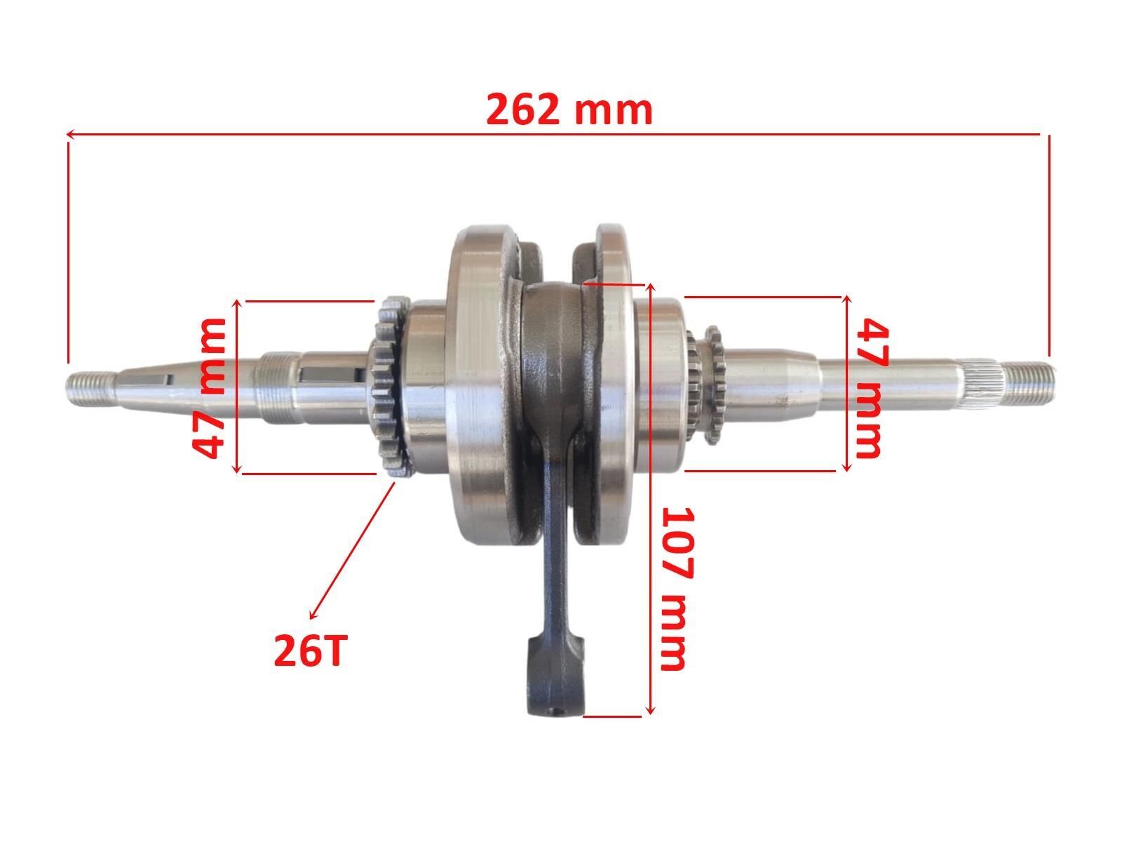 Scooter 80 Krank Kuba Fighter - Motoran Ninety (Rulman 47-47 Mm)