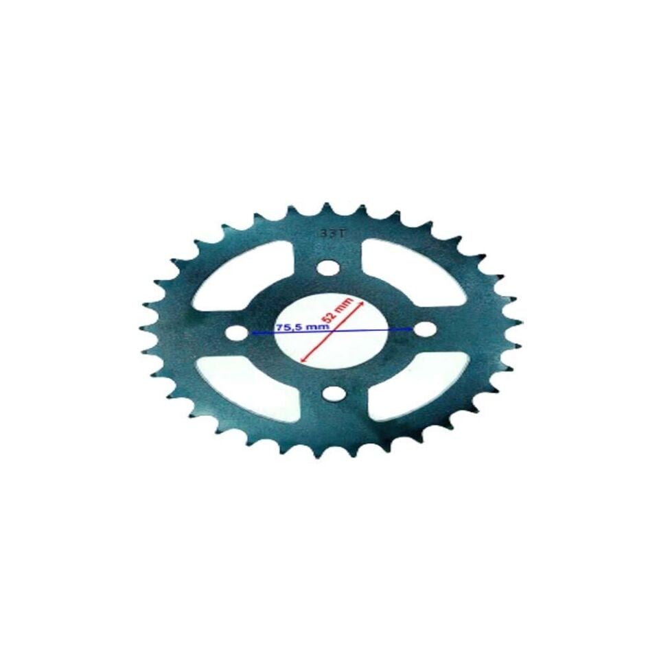 Atv Kymco 150 Arka Dişli 520-33T İç 52X4 Delikli Ind Öm