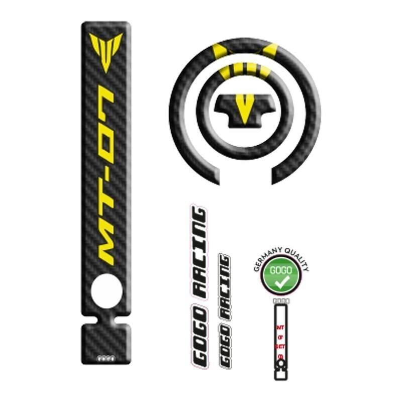 Yamaha Mt07 2014 - 2017 Uyumlu Tank Pad 005