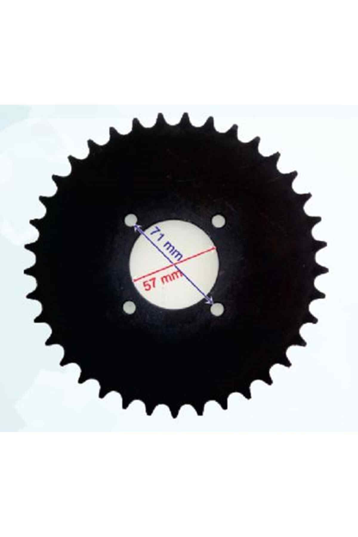 Atv Arka Dişli 520-37T İç 58X4 Delikli Ind Öm