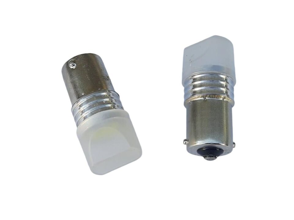 67/93 12V Ampül Ledli Çakar Beyaz 2 Li