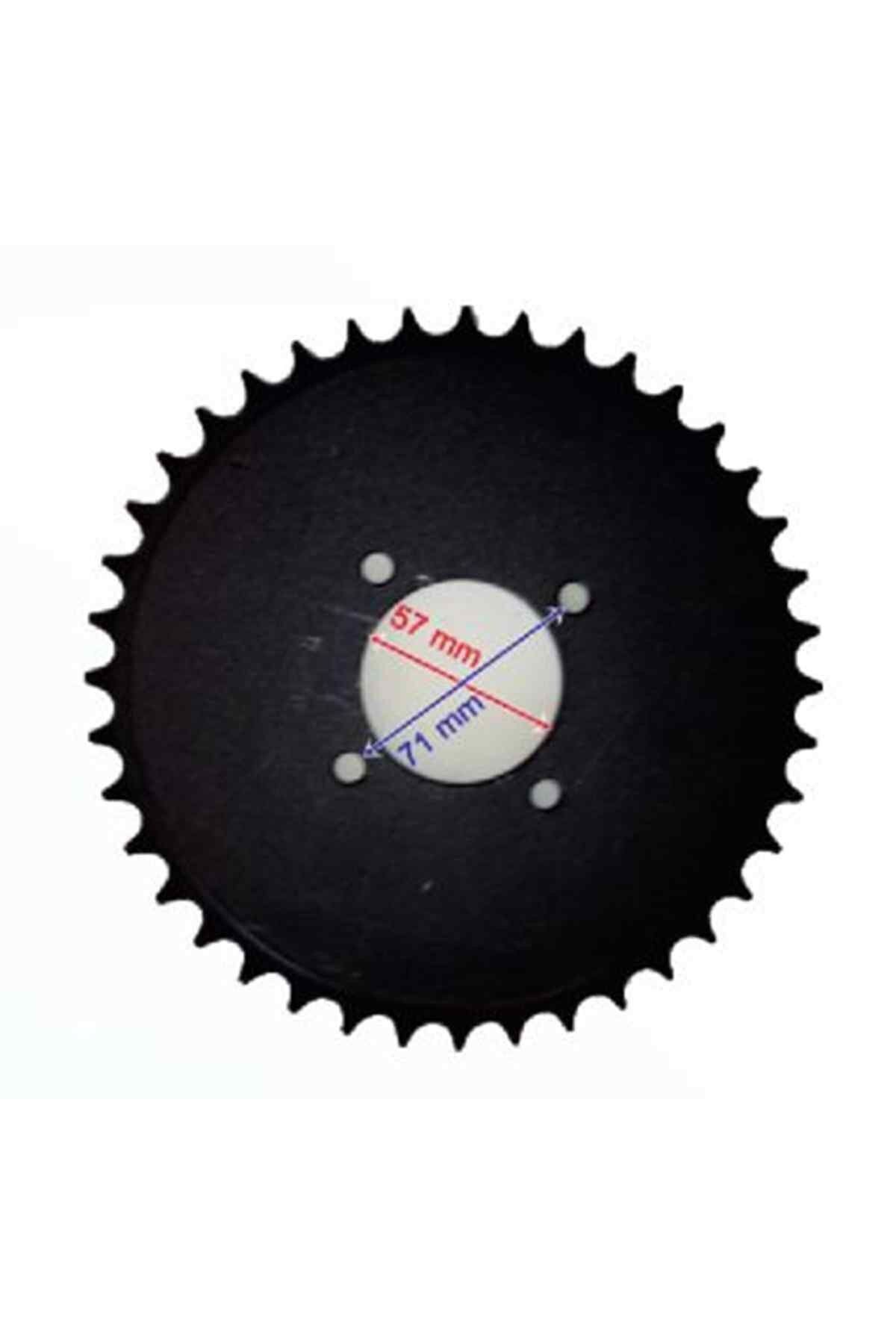 Atv Arka Dişli 520-40T İç 58X4 Delikli Ind Öm