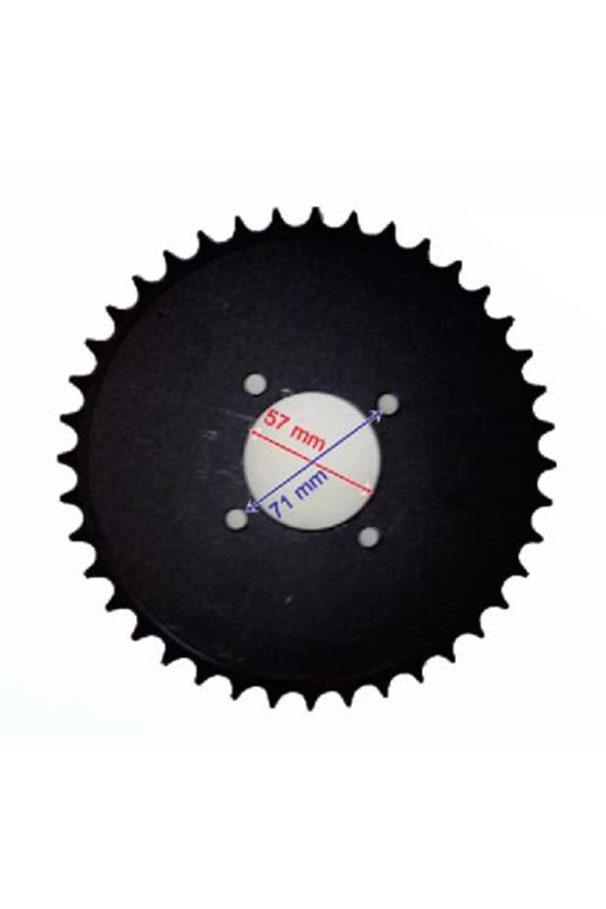 Atv Arka Dişli 520-40T İç 58X4 Delikli Ind Öm