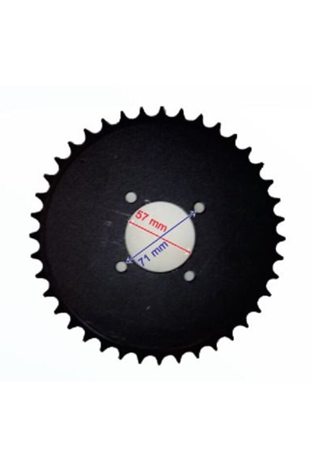 Atv Arka Dişli 520-40T İç 58X4 Delikli Ind Öm