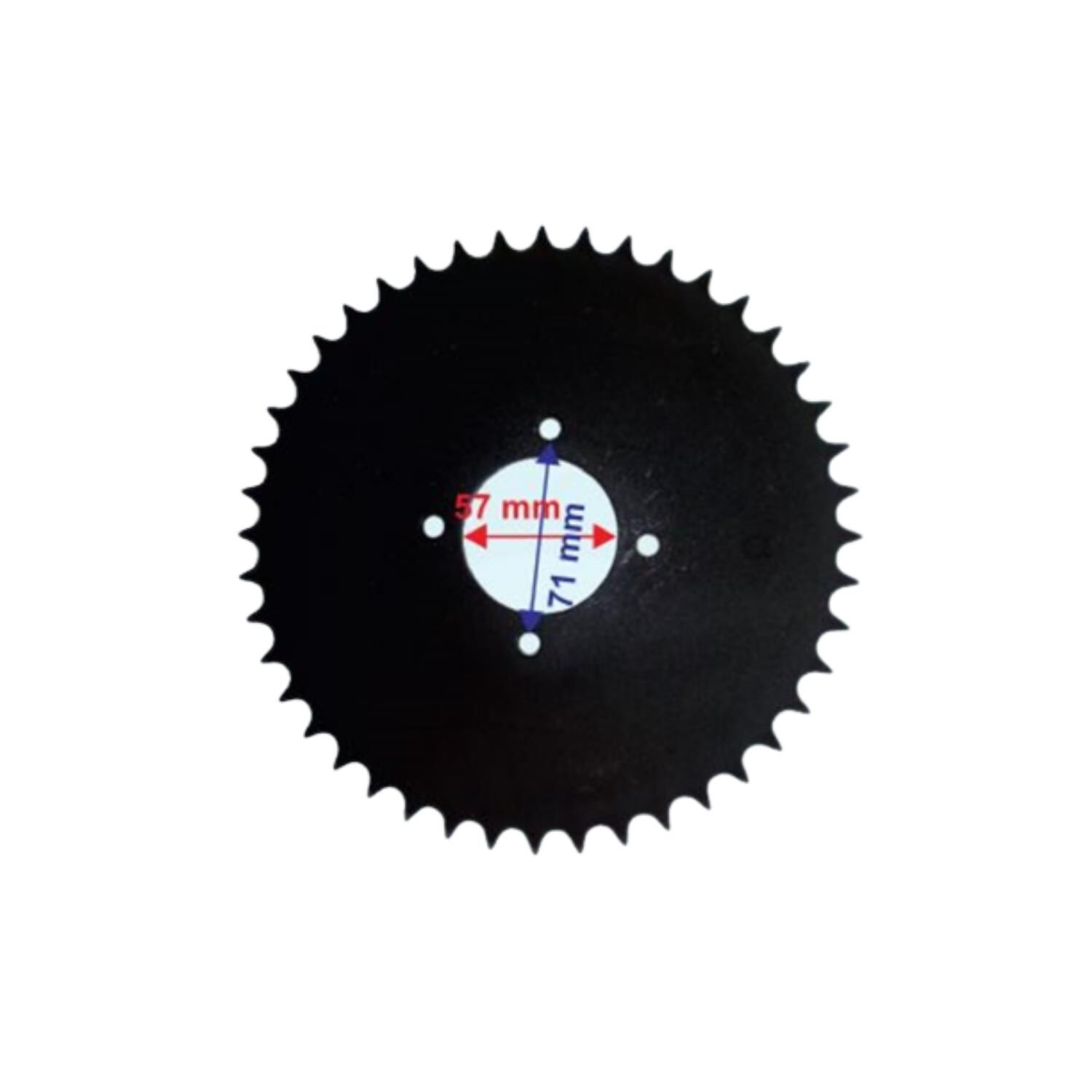 Atv Arka Dişli 520-44T İç 58X4 Delikli Ind Öm