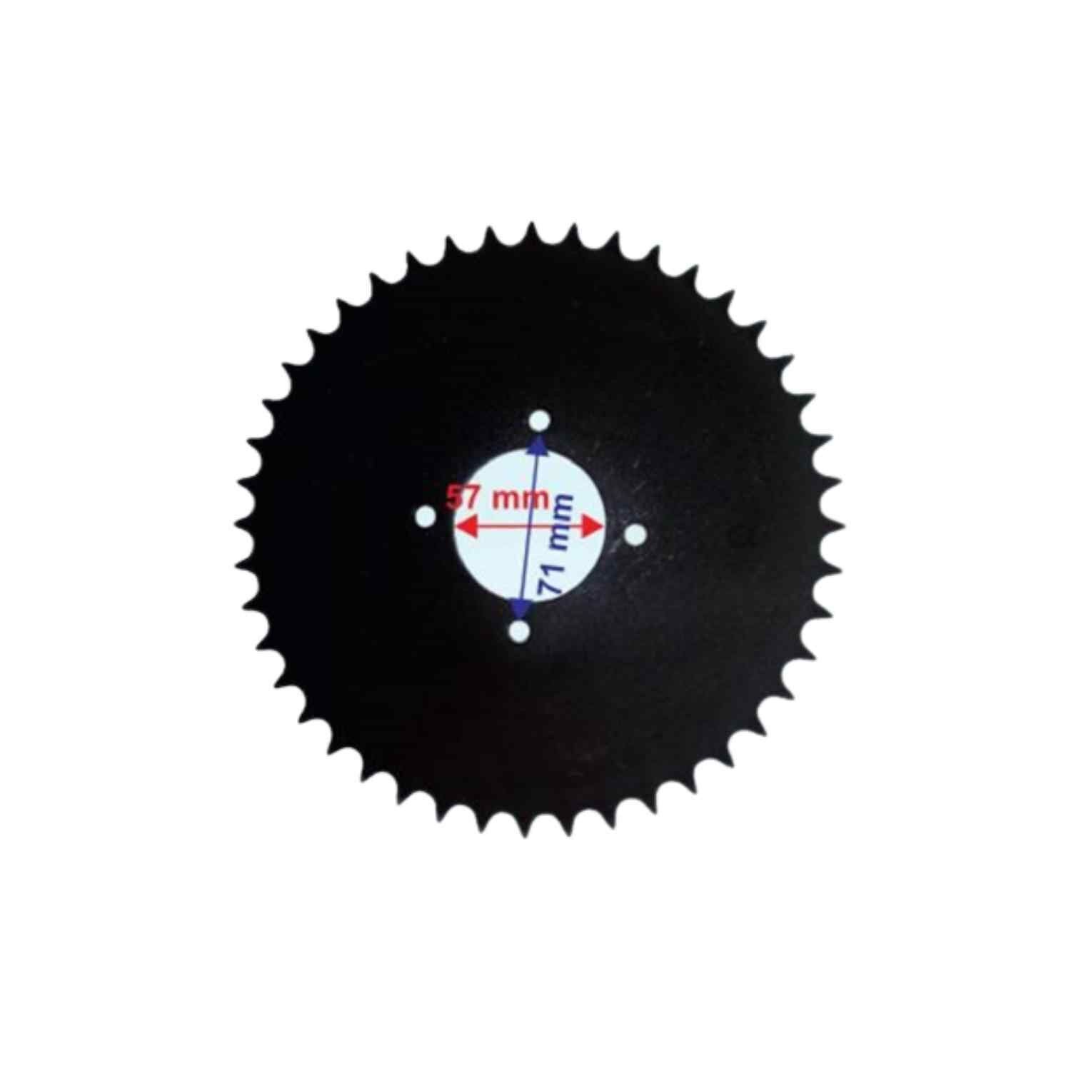 Atv Arka Dişli 520-44T İç 58X4 Delikli Ind Öm