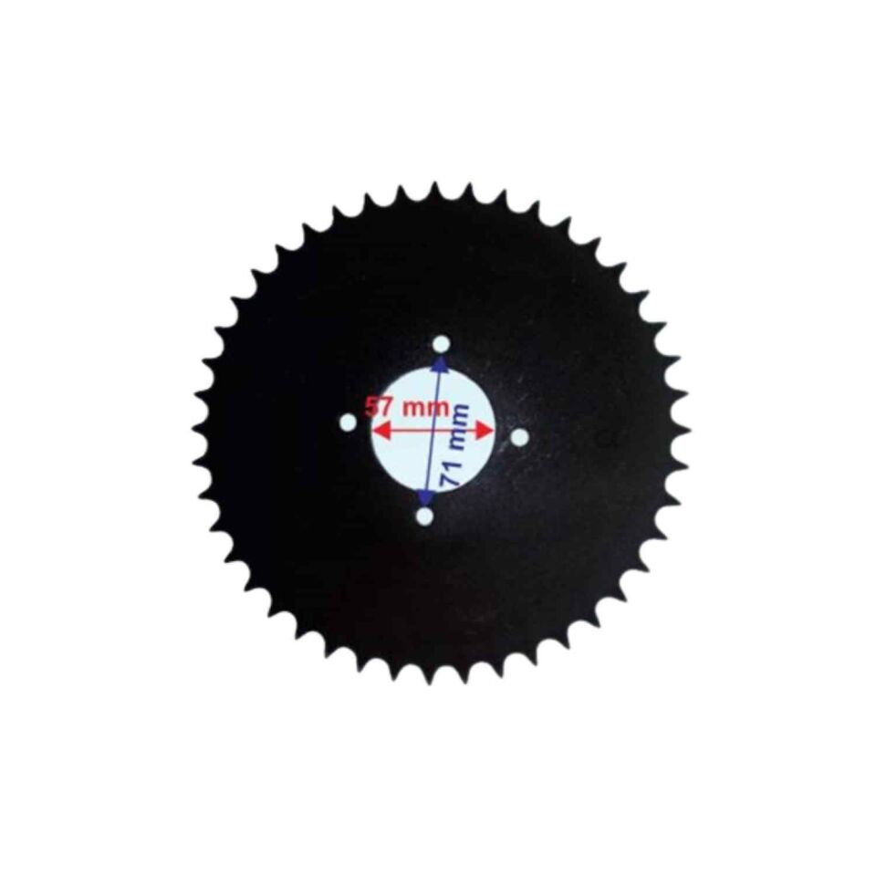 Atv Arka Dişli 520-44T İç 58X4 Delikli Ind Öm