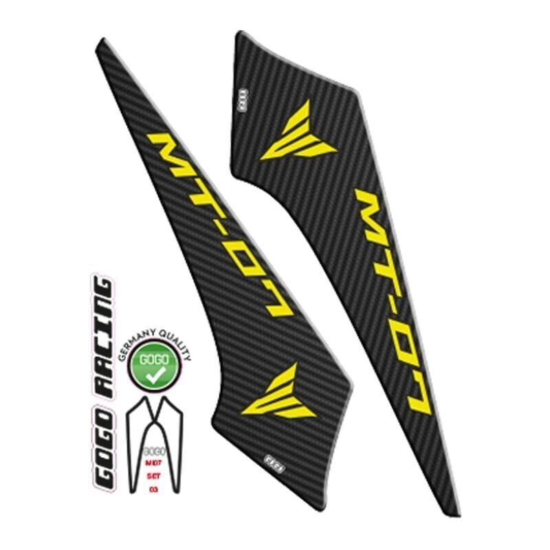 Yamaha Mt07 2014 - 2017 Uyumlu Yan Pad 005