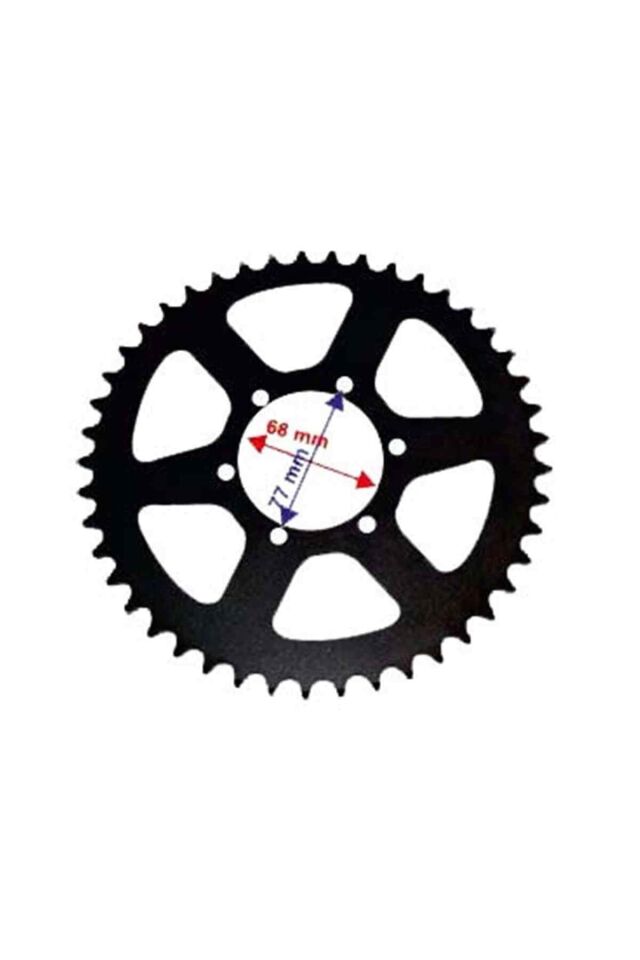 Rx3 Evo Arka Dişli 520-45T İç 68X6 Delikli Öm