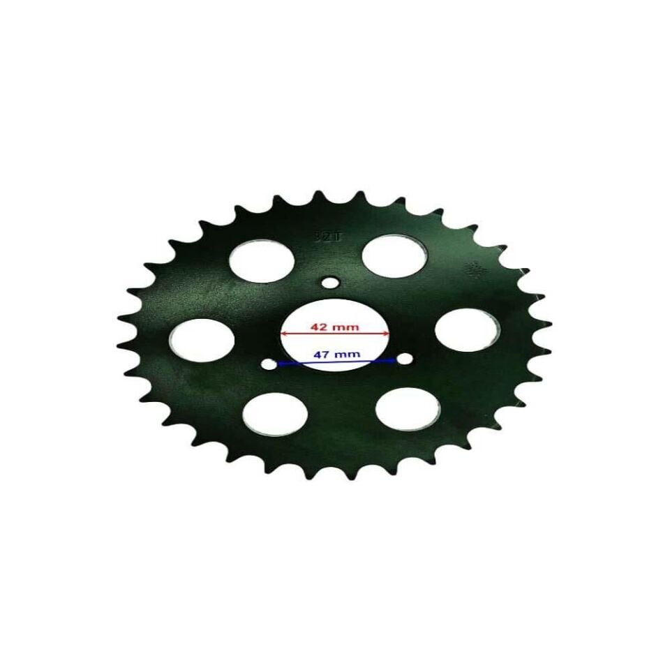 Atv Kanuni Arka Dişli 530-32T İç 42X3 Delikli Ind Öm