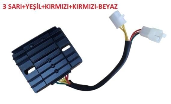 Konjektör 3+3 Uag İ (3 Sarı+Kırmızı+Yeşil+Kırmızı Beyaz)