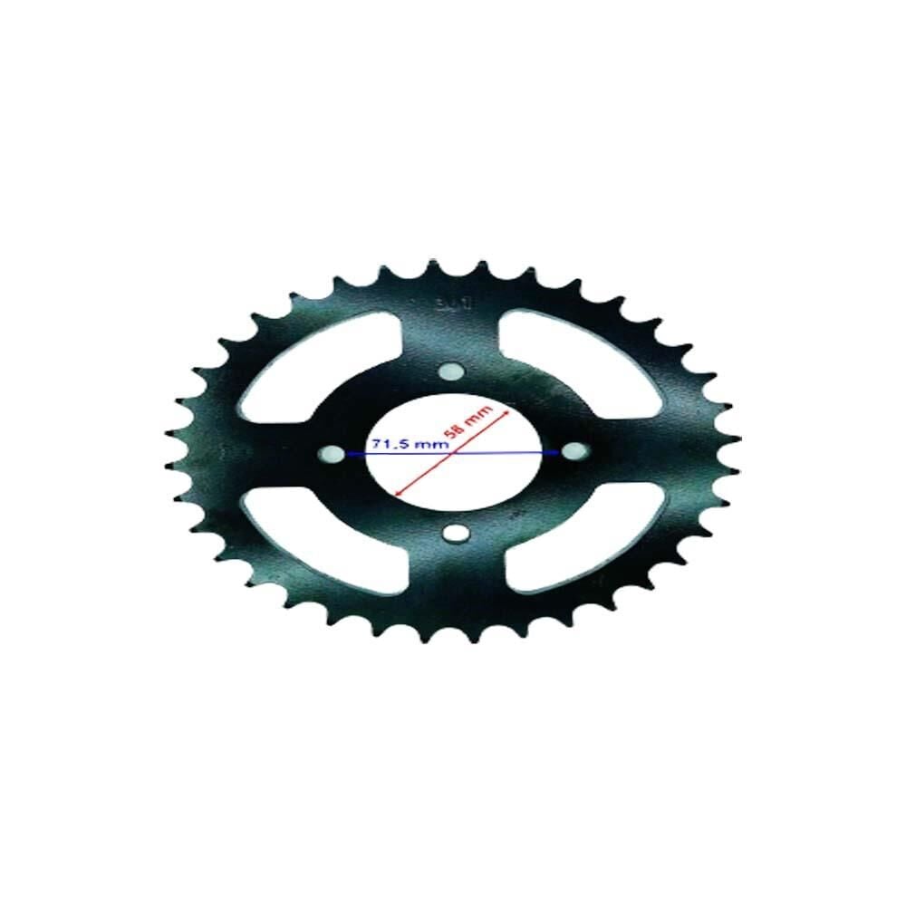 Atv Arka Dişli 530-36T İç 58X4 Delikli Ind Öm