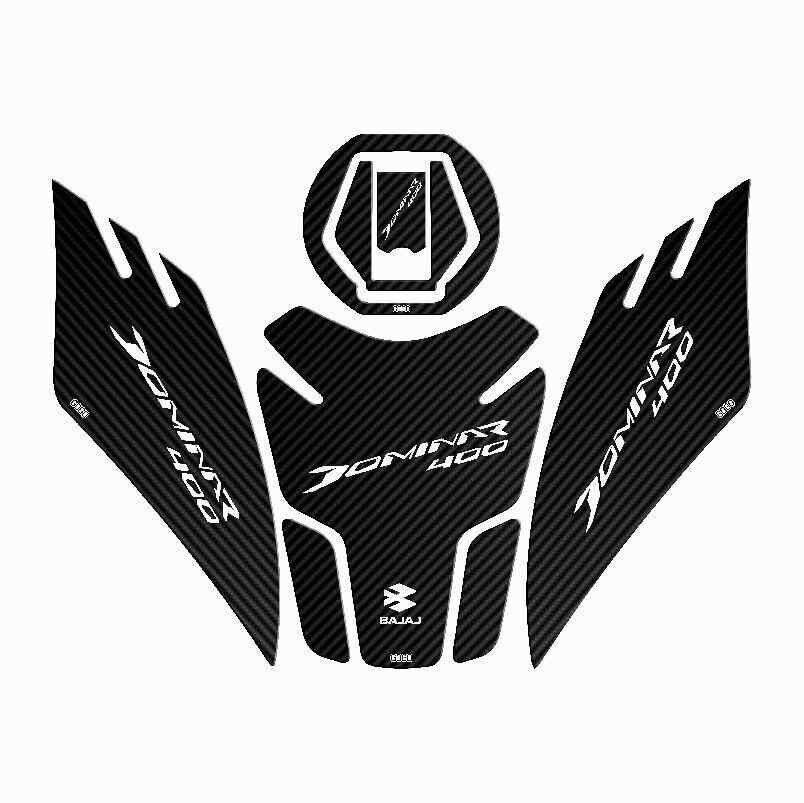 Bajaj Dominar 400 2017 - 2024 Uyumlu Tank Pad Set 001